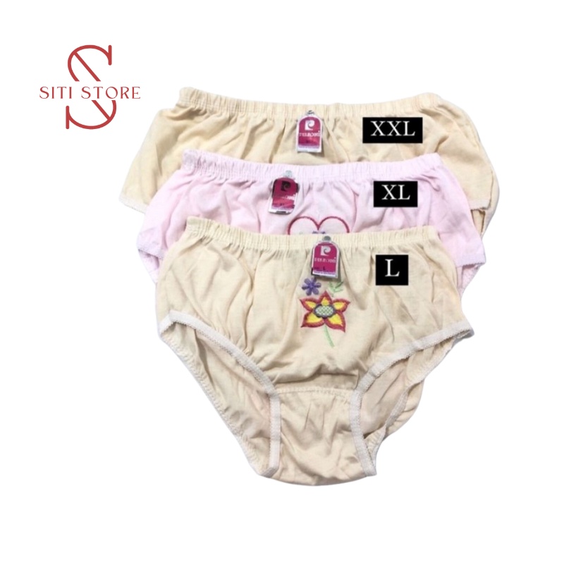 Celana Dalam Wanita Katun Bordir