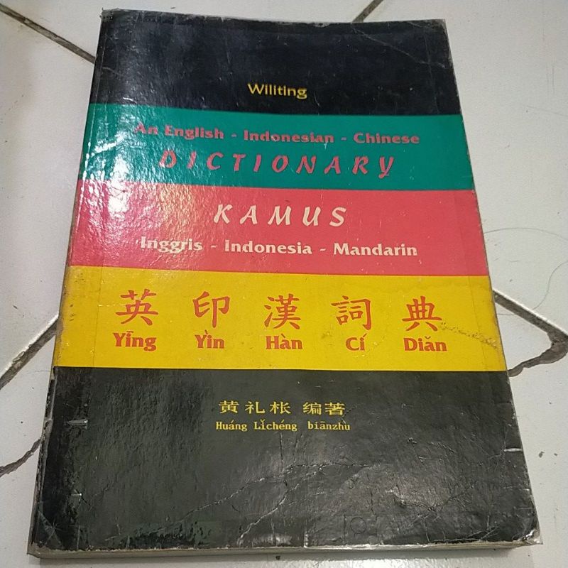 ORIGINAL KAMUS ENGLISH INDONESIA MANDARIN