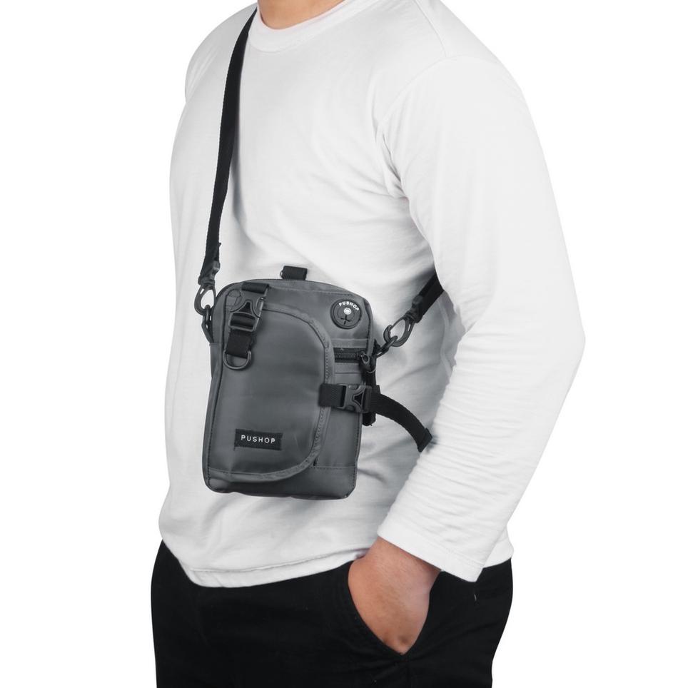 ֍ Tas Selempang Pushop Pria Tony PUSHOP ➦