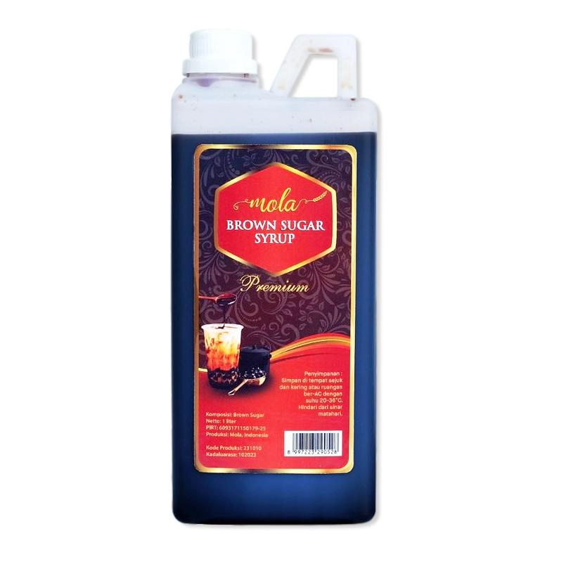 

✫ Mola Brown Sugar Gula Merah Cair 1 Liter Organik ♪