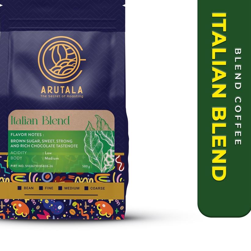 

♥ ARUTALA Kopi Italian Blend for Espresso 500 Gram ❀