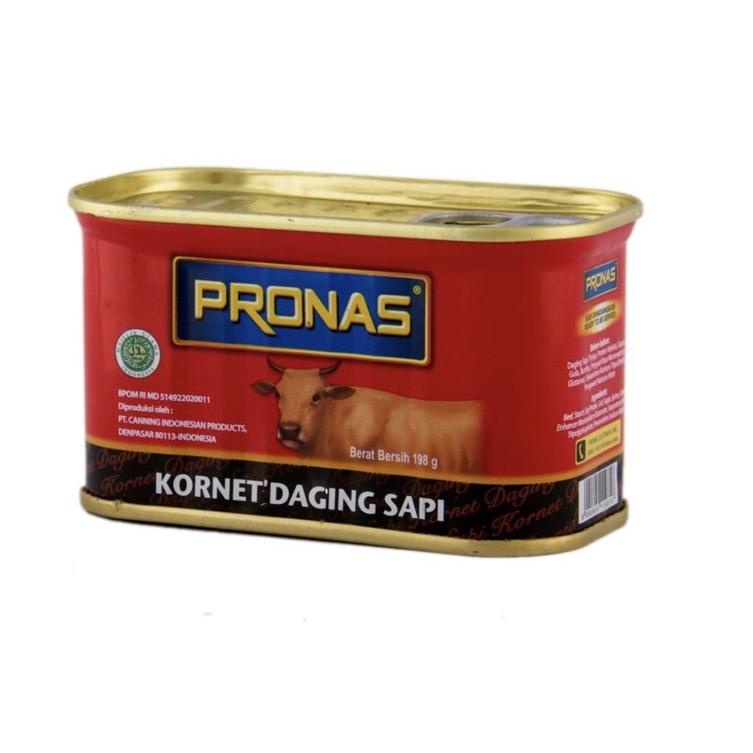 

Pro Seller Pronas Kornet Sapi 198gr / Corned Beef Pronas