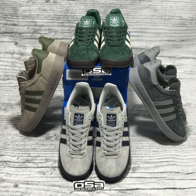 Adidas Broomfield Grey / Grey Navy / Green Gum / Raw Khaki CHEKOUT