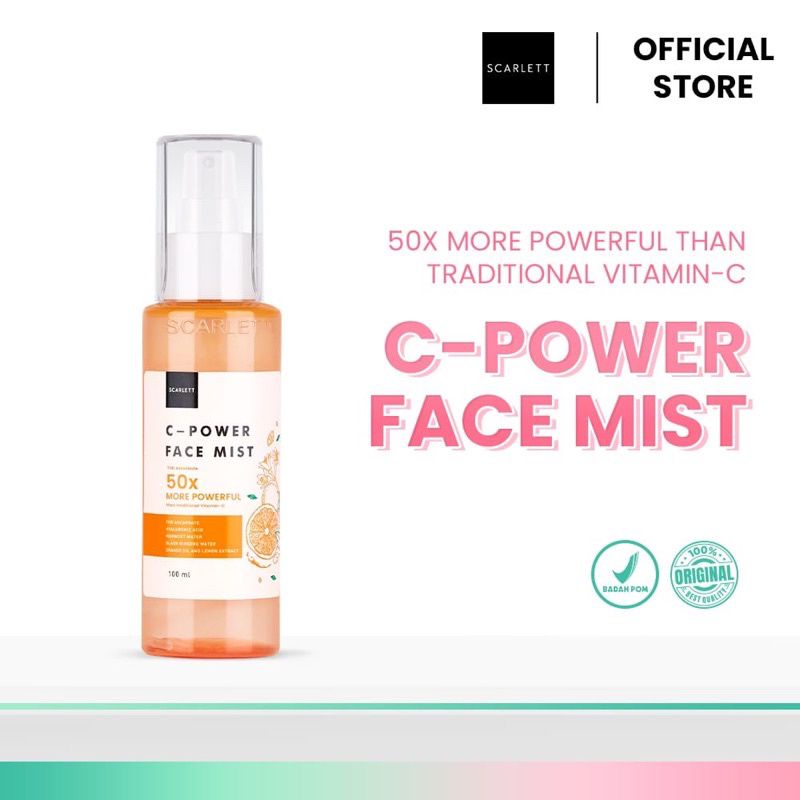 Scarlett C-Power Face Mist