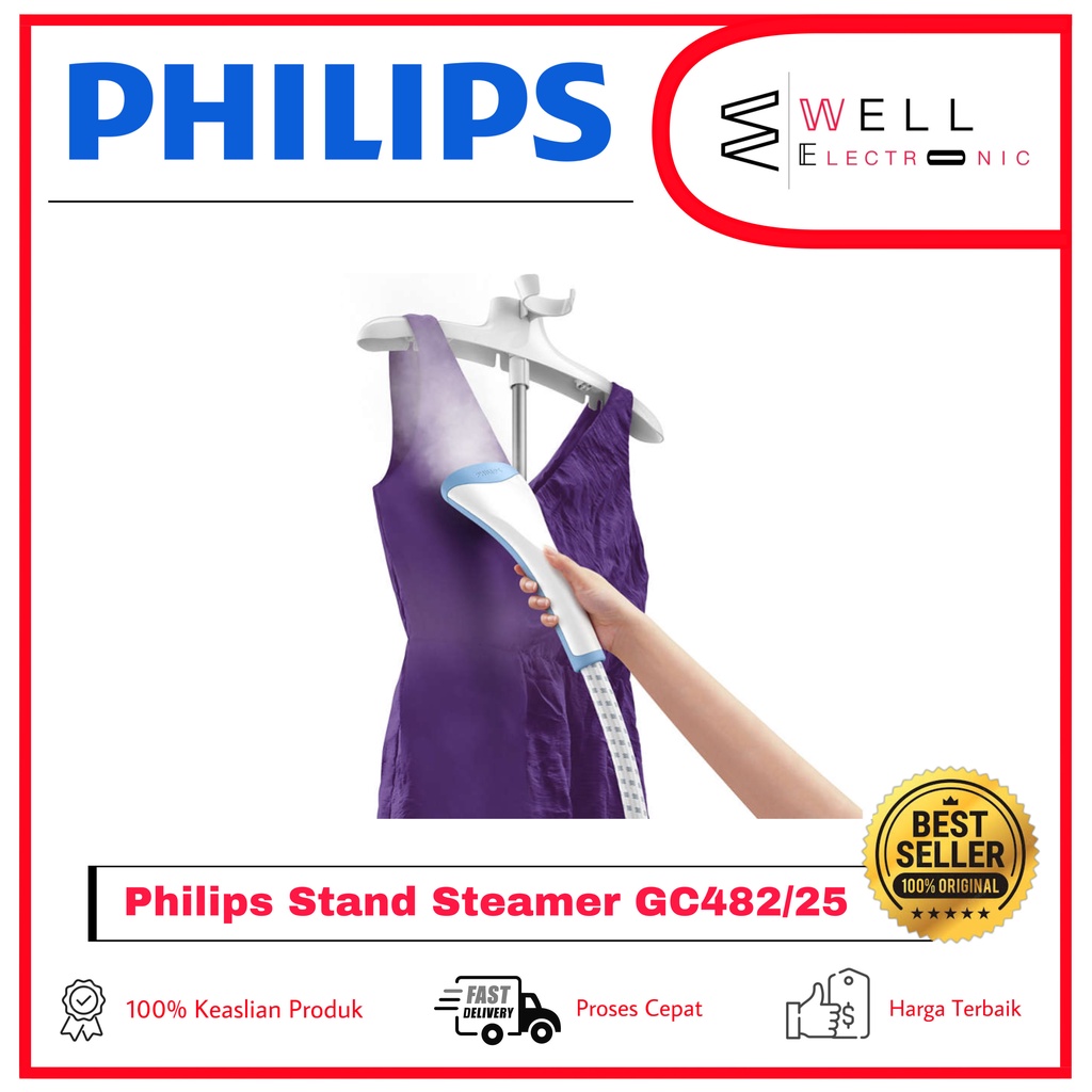 PHILIPS GC482/25 Steamer Baju Setrika Uap GC 482