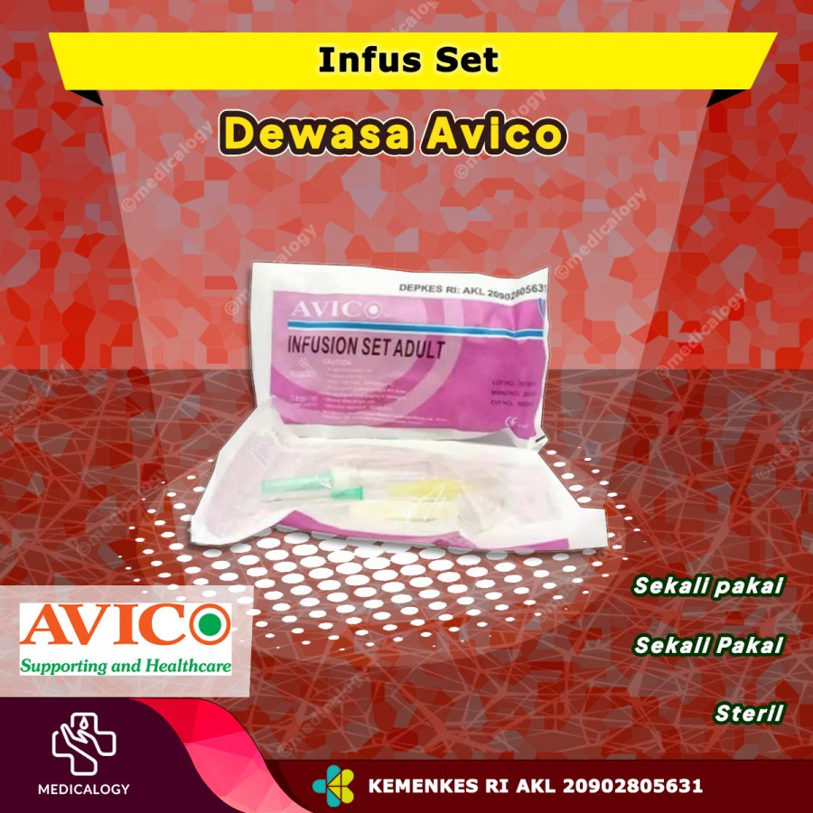 Infus Set Avico Dewasa