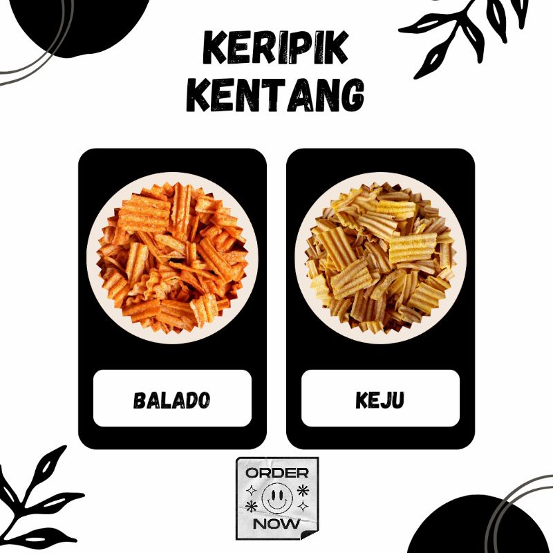 

Keripik Kentang | Kripik Kentang Rasa Keju & Rasa Balado