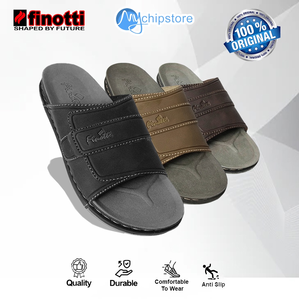 Sandal Kulit Pria Dewasa FINOTTI FY-04 Original