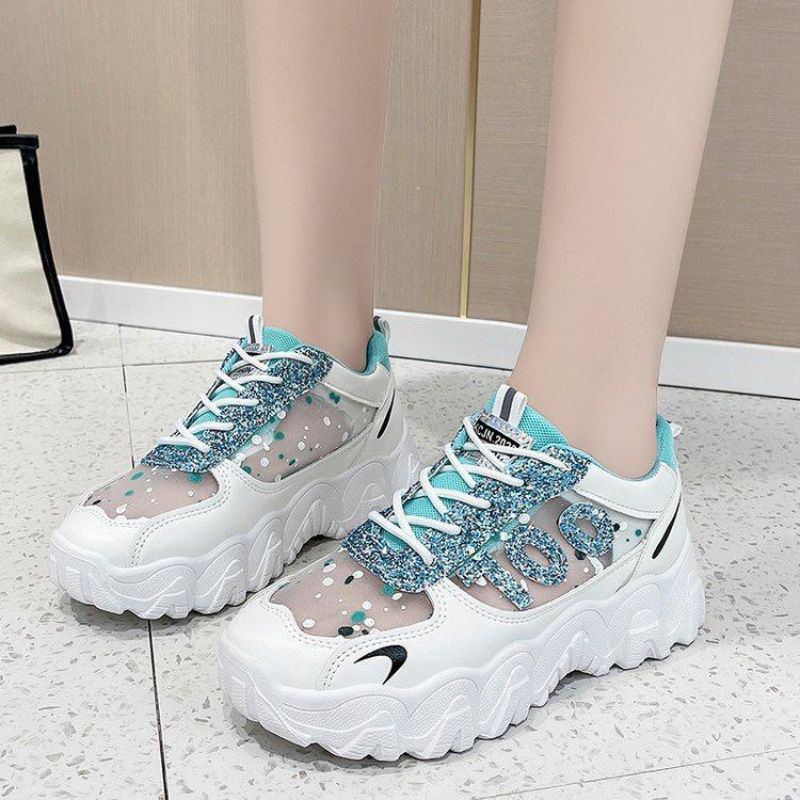 DDS5011 Sepatu Sneakers Wanita Fashion Import OOL Ready Jakarta Bisa COD (With Box)