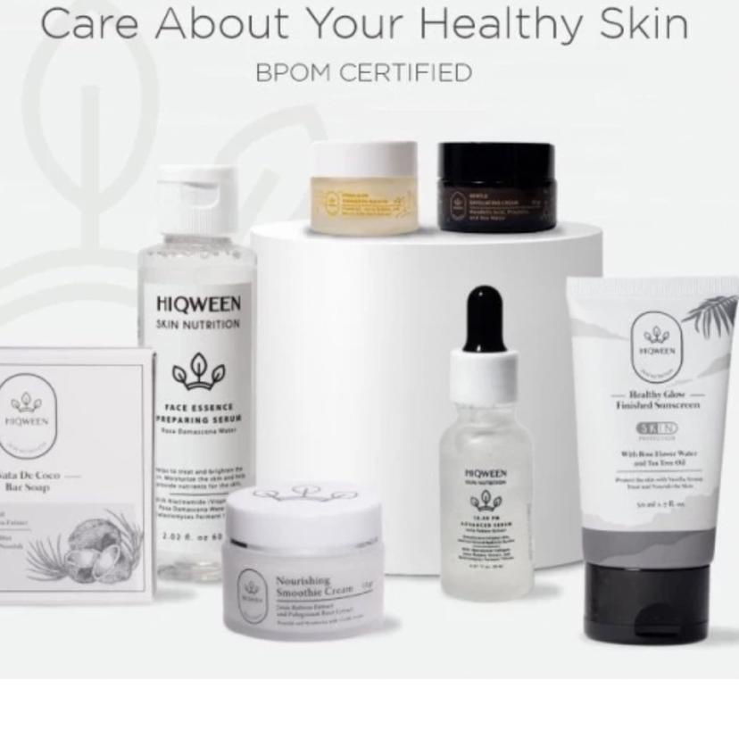➲ HIQWEEN SUNSCREEN BRIGHTENING AND GLOWING SKINCARE ☜