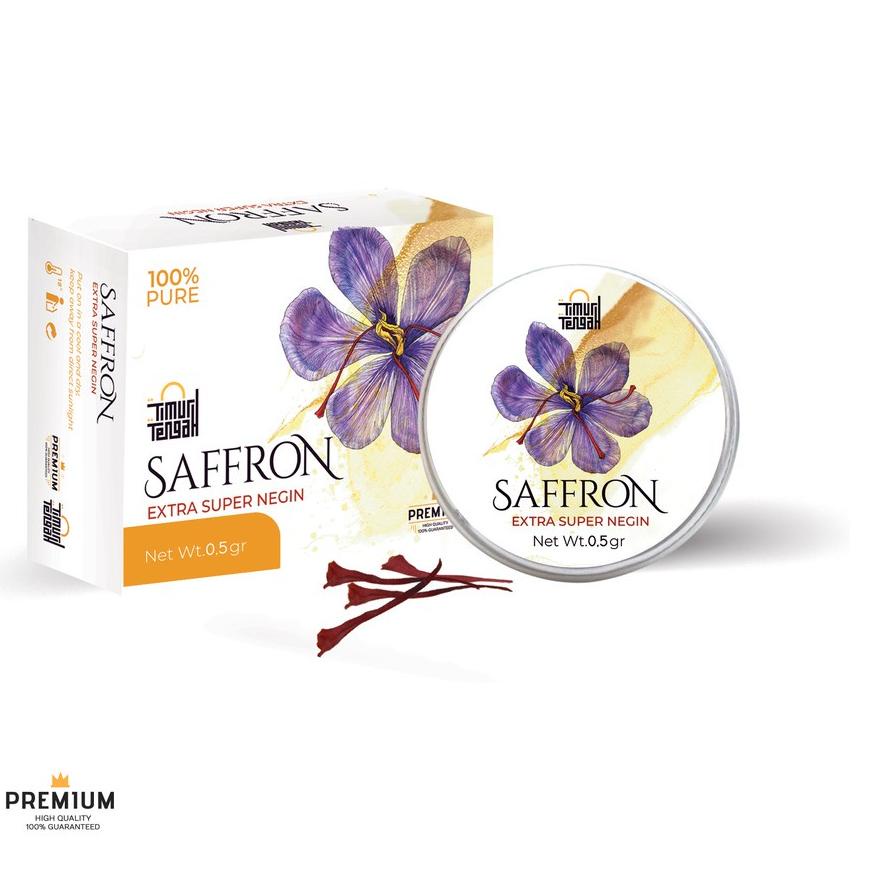 

➩ Timur Tengah Saffron Safron Extra Super Negin 1 gr Premium Original ►