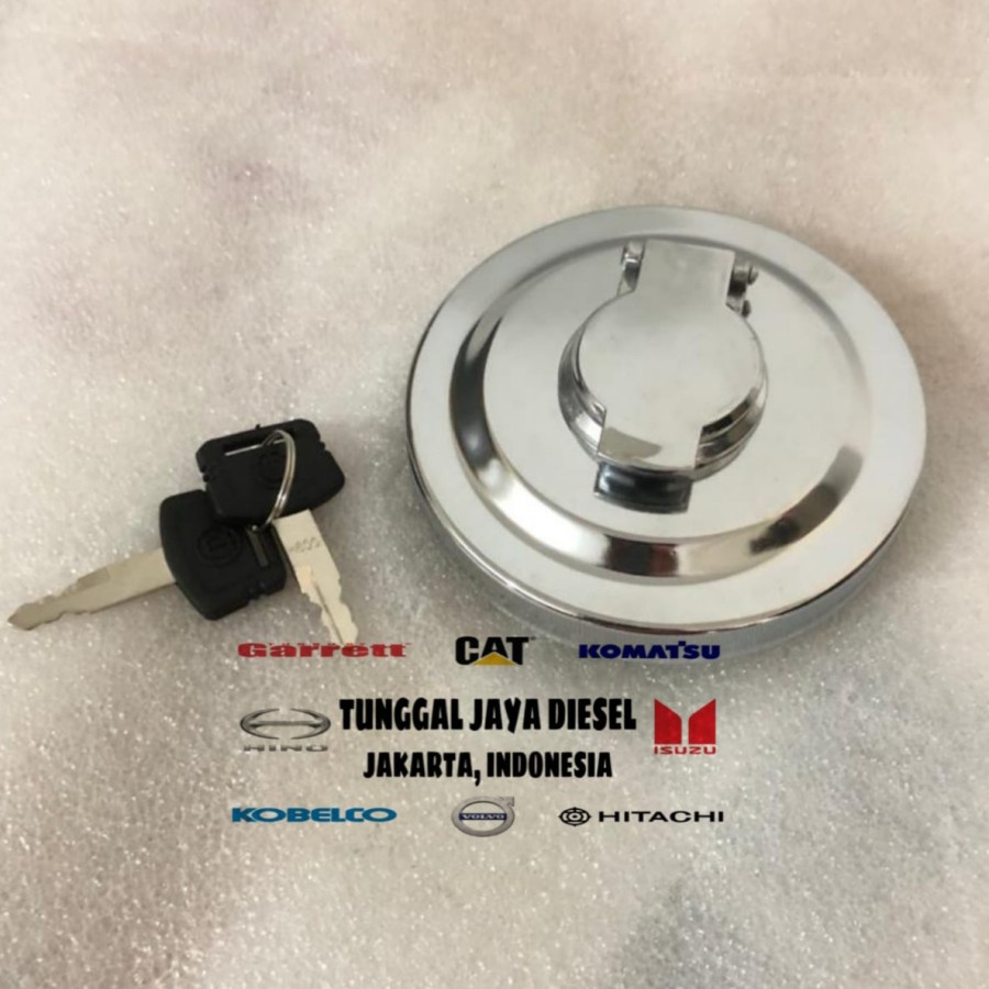 Cap Fuel Tank Tutup Tanki Tangki Solar SH210-5 SH210-6 SH210 SH215 SH 210 Sumitomo