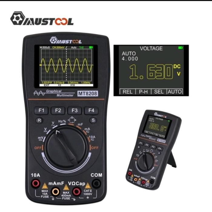 Best Seller Multitester Mustool Mt8208 2In1 Osiloskop Up Mt8206