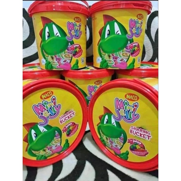 

INACO JELLY MIX FRUITS ISI 50PCS