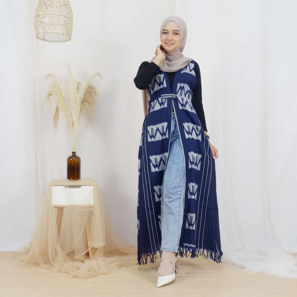 Long Cardy Tenun Asli