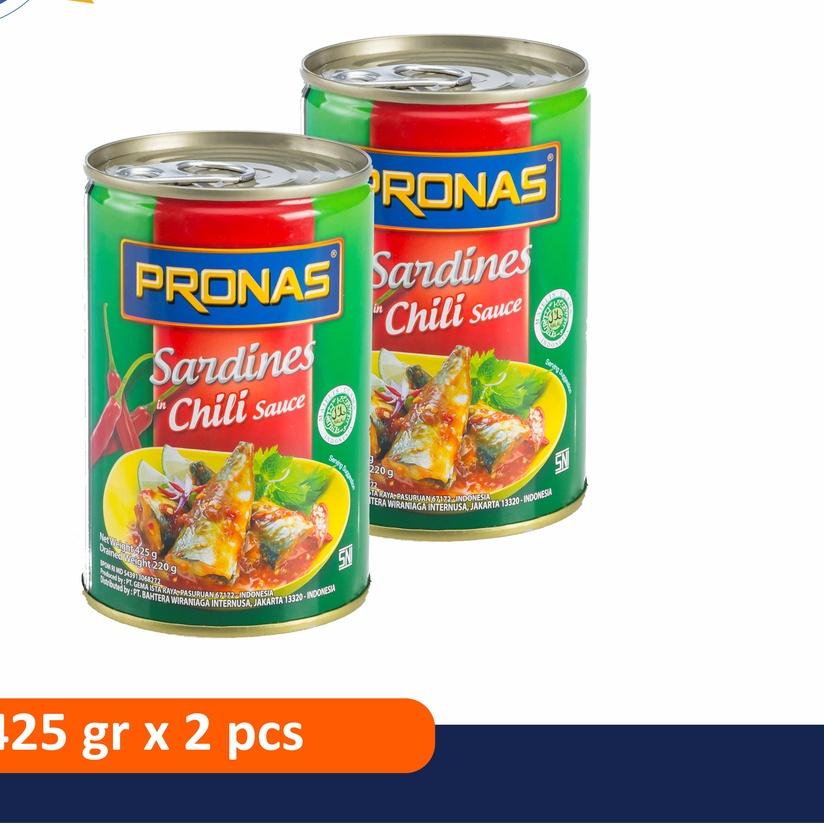 

♝ PRONAS Sarden Chili 425 g Bundling 2 pcs ♖