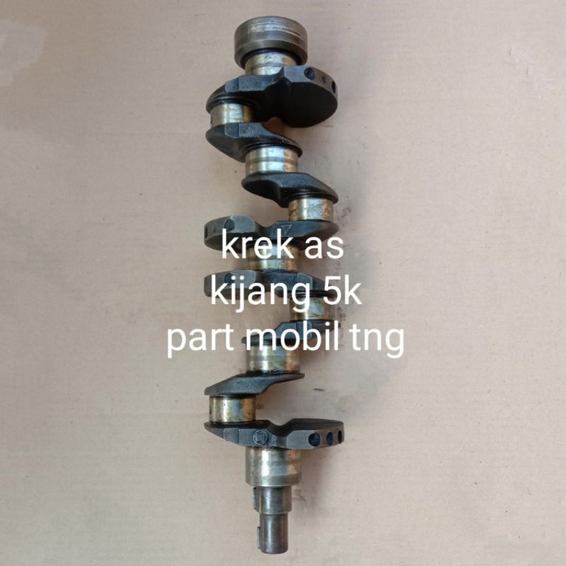 Kruk As / Ker As Crankshaft Toyota Kijang 4K / 5K STD Std Copotan