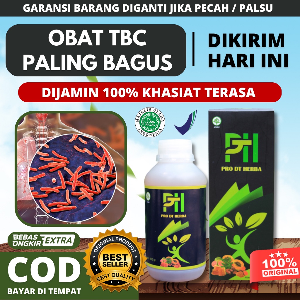 Obat TBC Paru Ampuh - Obat TBC Anak - Obat TBC Kelenjar - Obat TBC Tulang Belakang - Batuk Kronis - 