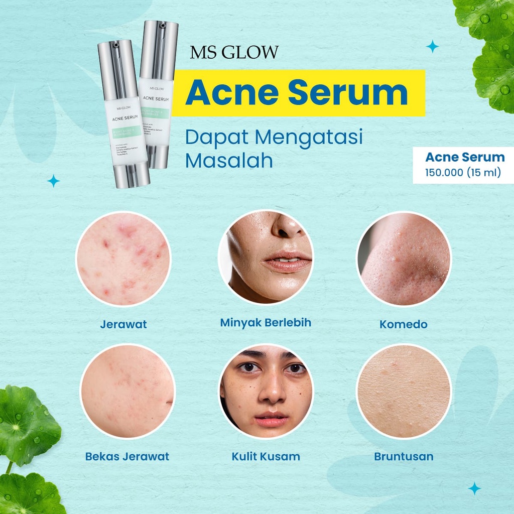 Ms Glow Serum Acne Original