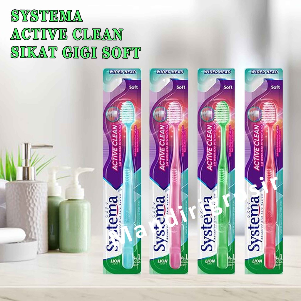 Sikat Gigi*Sytema* Soft* Active Clean