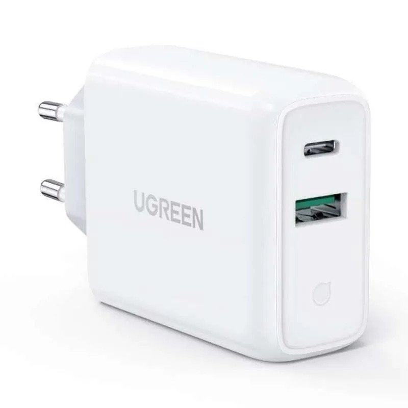 Fast Charger UGreen Dual Port USB-C / USB-A 36W (60468)