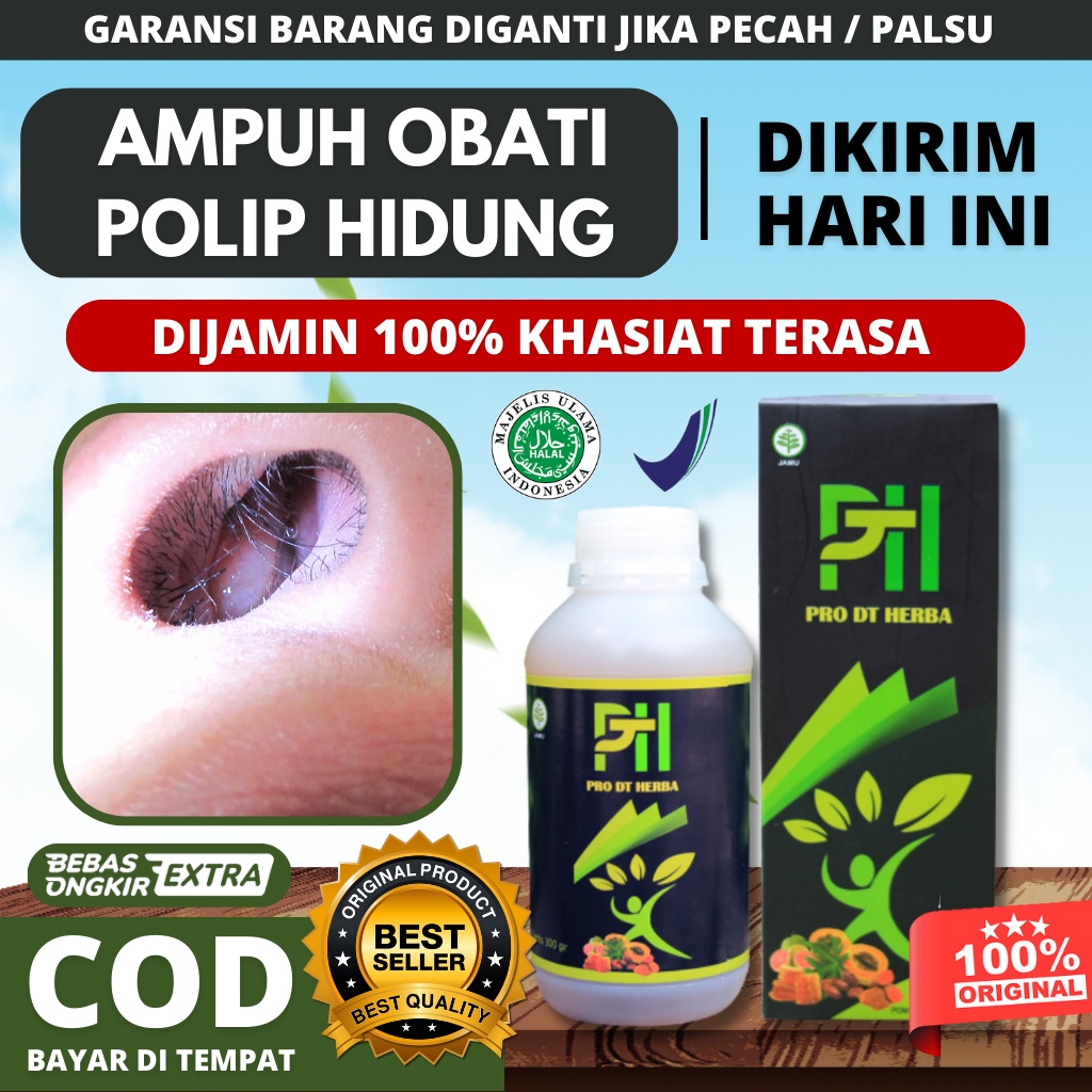 Obat Polip Hidung Paling Ampuh - Obat Polip Hidung Anak - Obat Polip Hidung Dewasa - Penghilang Benj