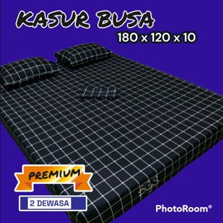 KASUR BUSA  2 DEWASA KUALITAS SYUPER PANJANG:180 CM X Lebar 120 cm X Tbal 10 cm