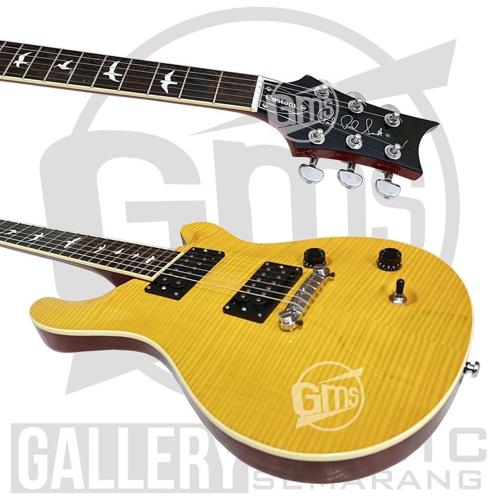 Gitar Elektrik PRS Paul Reed Smith Santana Yellow