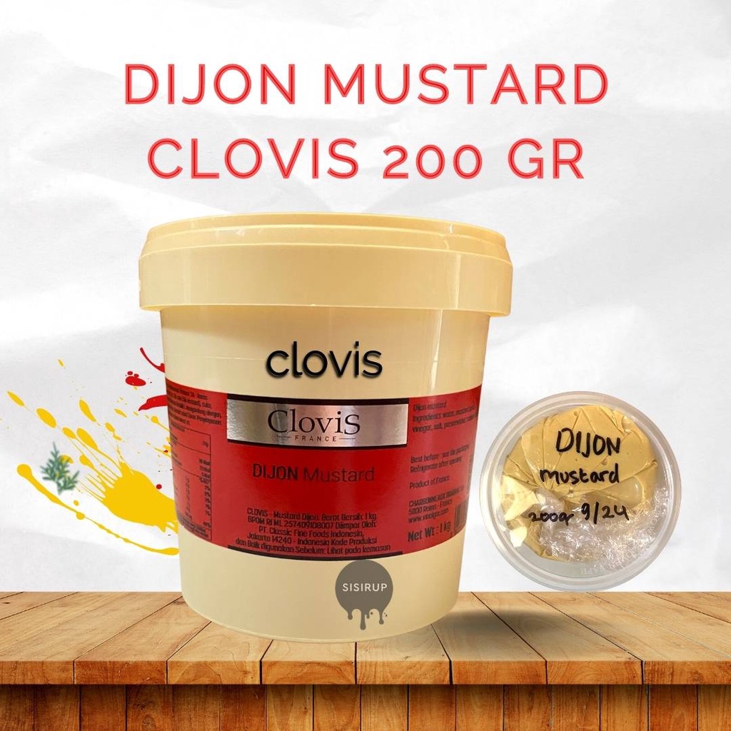 

Dijon Mustard Clovis 1 KG / Mustad Clovis 1 KG