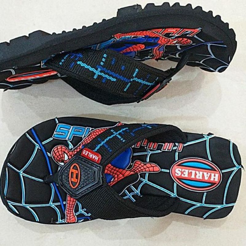 COD-Sandal Herles Karakter Anak Spiderman 23/37