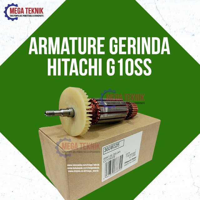 %$%$%$%$] Armature / Angker Mesin Gerinda Hitachi G10SS Ori Original Berkualitas