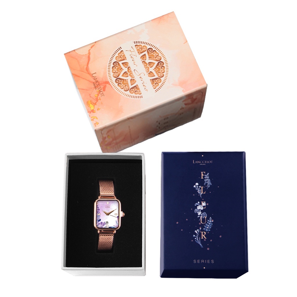 Jam Tangan Lanccelot Fleur of Clematis Wanita