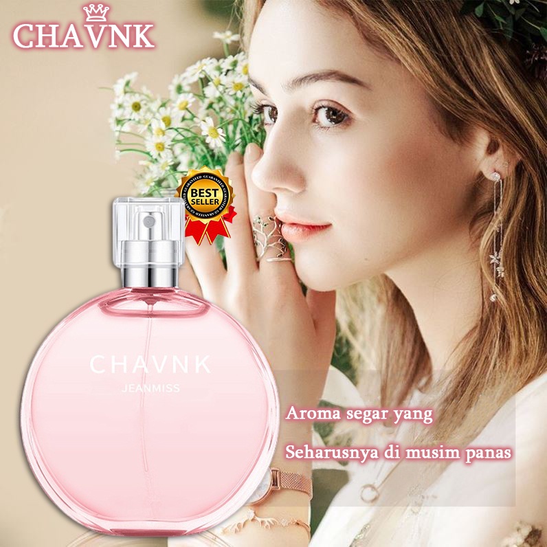 Eau de toilette wanita Farfum wanita Parfum wangi Parfum wanita murah 50ML Fashion eau de toilette wanita tahan lama Wewangian alami bunga buah