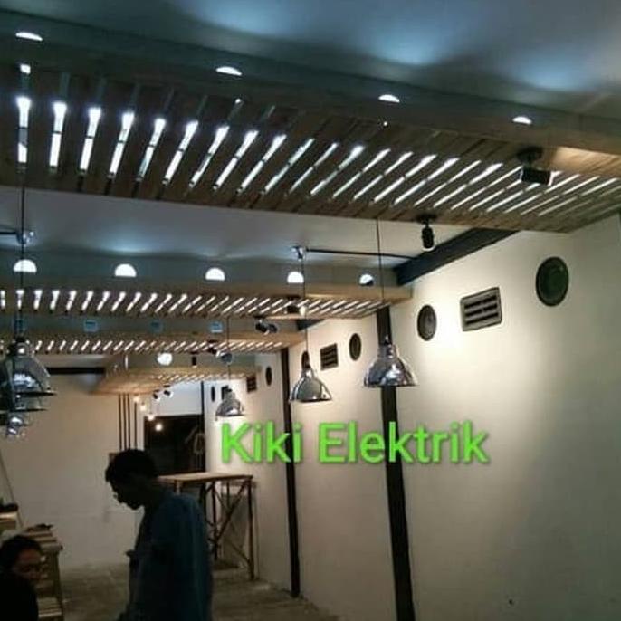 [Terlaris] Kap Lampu Gantung Industri Kilap Diameter 30 cm + Fitting