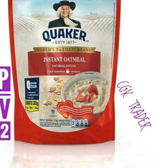 

℗ QUAKER INSTANT OATMEAL 1200 gr ☋
