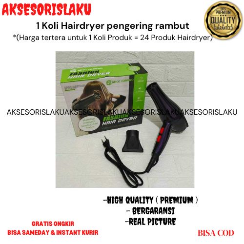Hairdryer pengering rambut 1 Koli