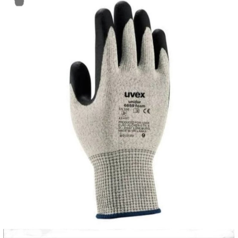 Sarung tangan pelindung tahan potong UVEX Unidur 6659 Safety Gloves Original