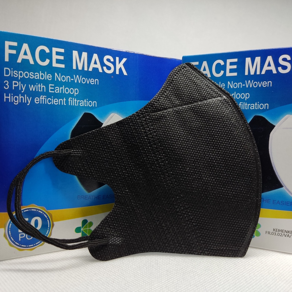 Masker Duckbill Mix 10 Warna 1 box isi 50pcs