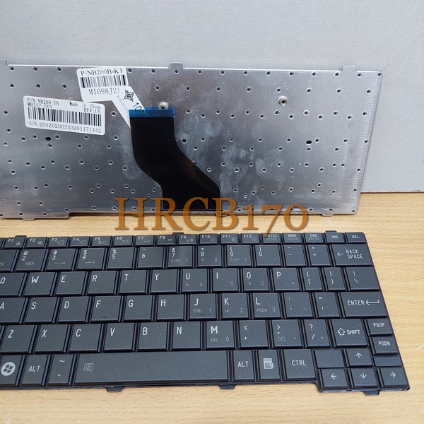 Keyboard Toshiba NB510 NB500 NB505 NB550 NB550D NB520 HITAM -HRCB