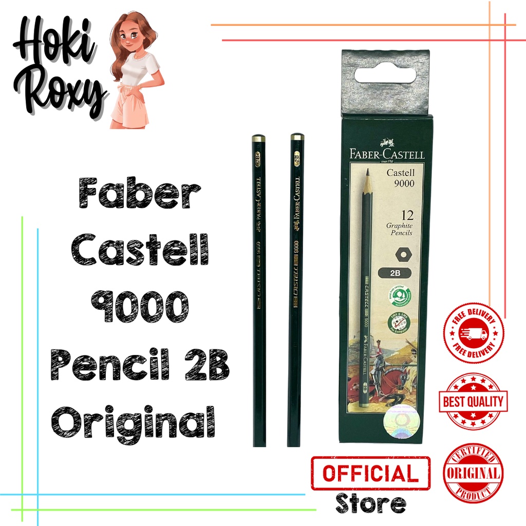 

Pencil 2B Faber Castell