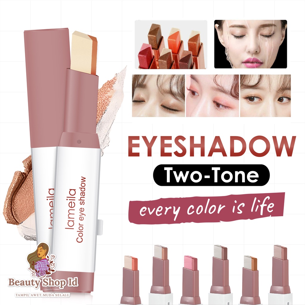 Beauty Jaya - Lameila 3052 Eyeshadow Shimmer Stick Tahan Air &amp; Long Lasting