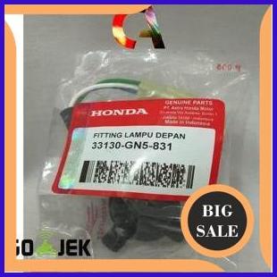 perkakas Fitting Lampu DEPAN Honda Socket Cord Assy Kabel Socket Lampu Honda GN5 140ZZ3
