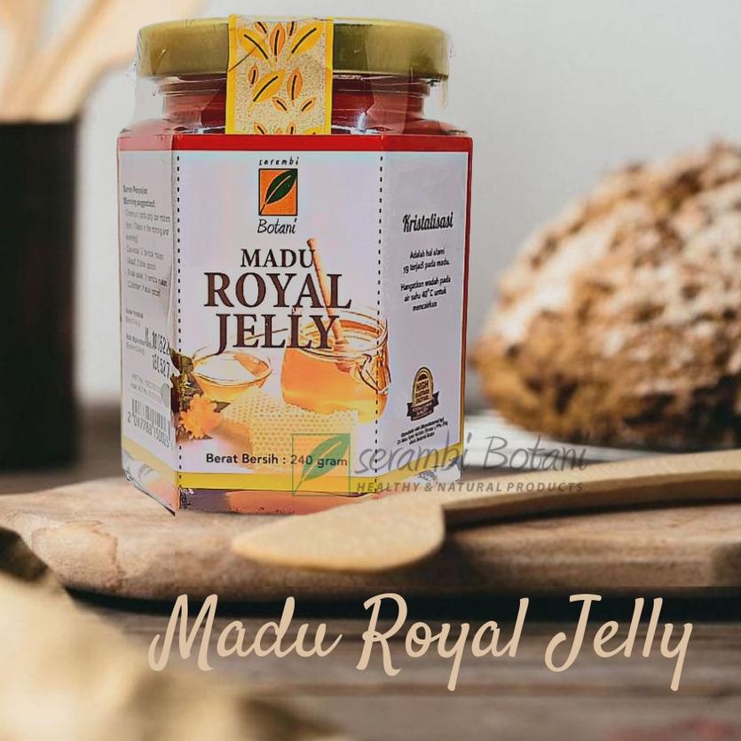 

➺ Asli Murni Royal Jelly 240 gram Serambi Botani Standar Internasional ☞