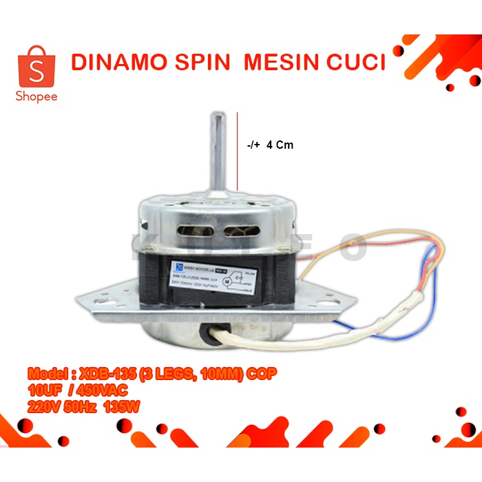 Dinamo Pengering Mesin Cuci / Dinamo Spin LG 135W / Motor Spin LG-WM06