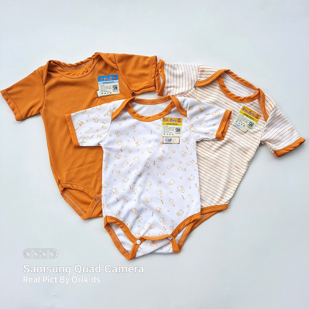 jumper jumpsuit bayi baru lahir isi 3 potong seri kubus terbaru baby newborn