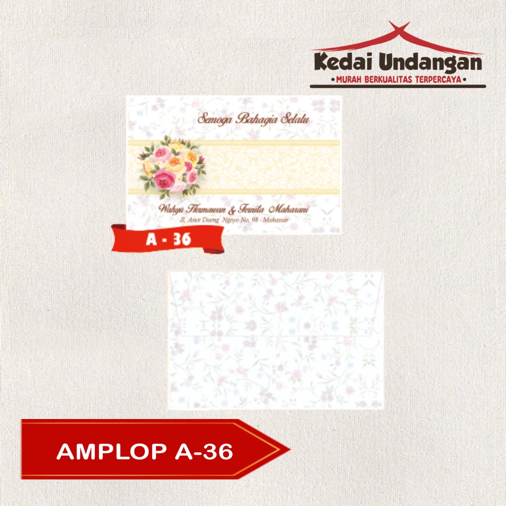 

Amplop Falah Motif A-36 Isi 50 Lembar Tanpa Tulisan