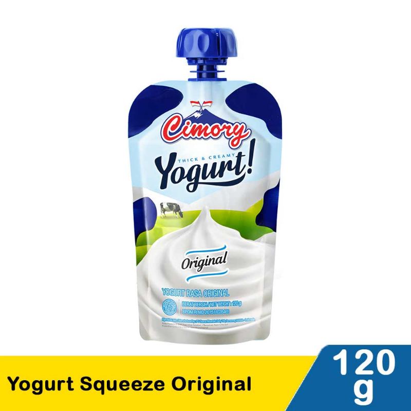 

Cimory Yoghurt Squeeze Original 120G