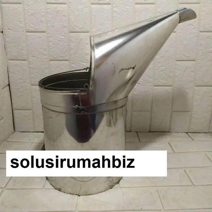 +%+%+%] Corong Minyak 10 Liter L Literan Minyak Ltr Takaran 10L 10liter besi