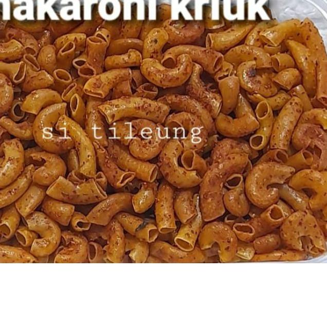 

❄ MAKARONI KRIUK 1 KG / MAKARONI SI TILEUNG/MAKANAN RINGAN ☇