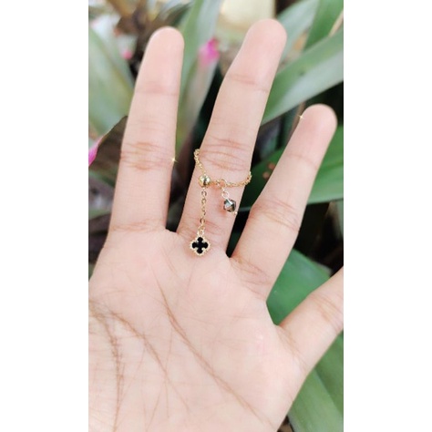 Cincin Serut Vancleef Emas Muda